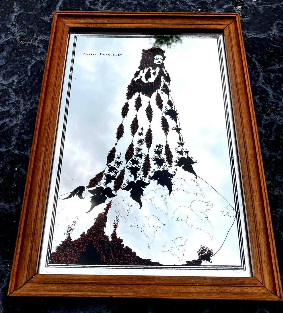 Aubrey Beardsley Mirror (1 of 4)