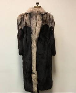 Crystal and Brown Fox Canadian Coat