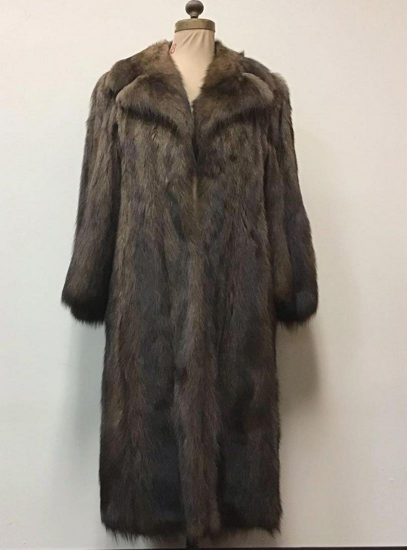 Fisher Fur Coat Jacket Vintage Fashion Paris (1 of 7)