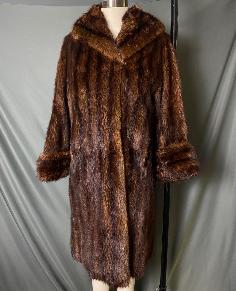 Full Length Beaver Fur Coat (1 of 8)