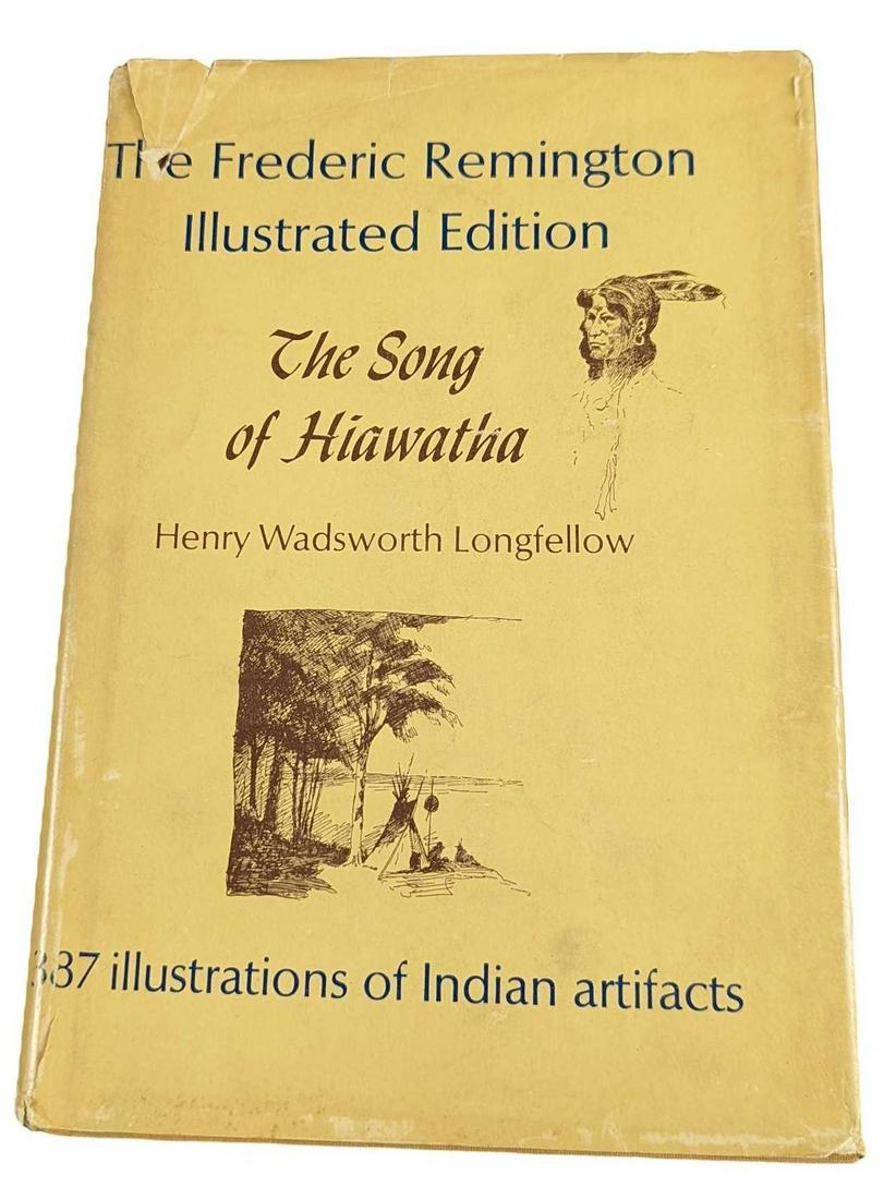 Frederic Remington Illustrated Song Of Hiawatha Hardcover (1 of 11)