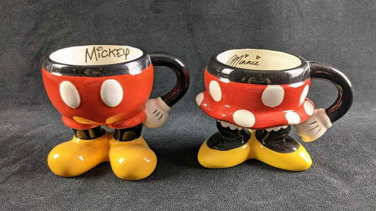 Disney's Mickey and Minnie Mugs