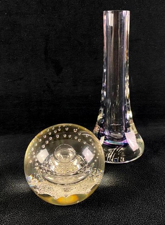 Caithness Starwatch Paperweight & Bud Vase (1 of 8)