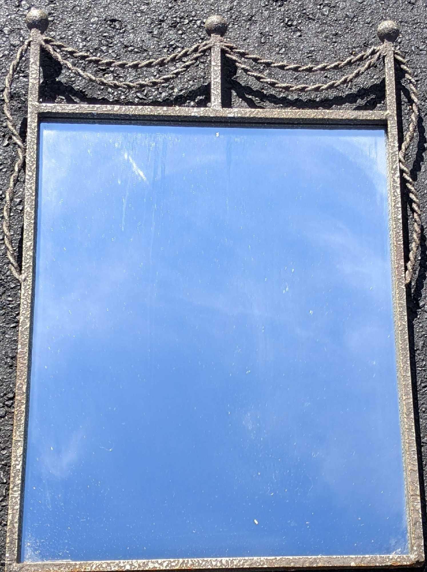 Metal Framed Vintage Mirror (1 of 3)