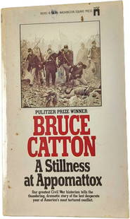 Bruce Catton A Stillness At Appomattox Paperback: Bruce Catton A Stillness At Appomattox. This was published by Washington Square Books (New York) in 1958. The book is approx 4" x 1" x 7" and it weighs 0.57lb. The book is in a good, vintage