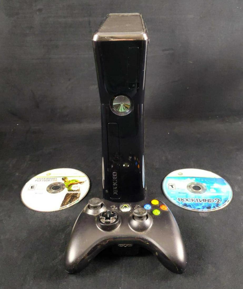 Xbox 360 S Console W Games And Controller (1 of 9)
