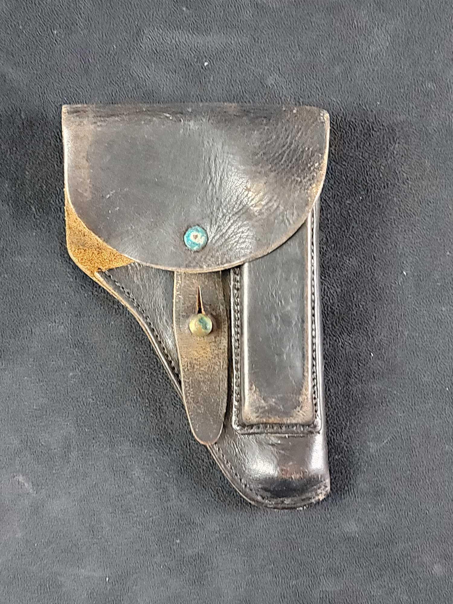 WWII German Walther PP Holster Leather D (1 of 5)