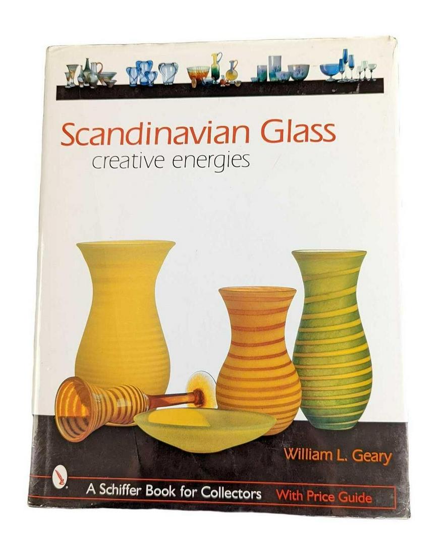 Scandinavian Glass Creative Energies Hardcover: Scandinavian Glass: Creative Energies (Schiffer Book for Collectors) Hardcover By William L. Geary. This was published by Schiffer Publishing (Pennsylvania) in 2003. The book is approx 8 3/4" x 3/4" x