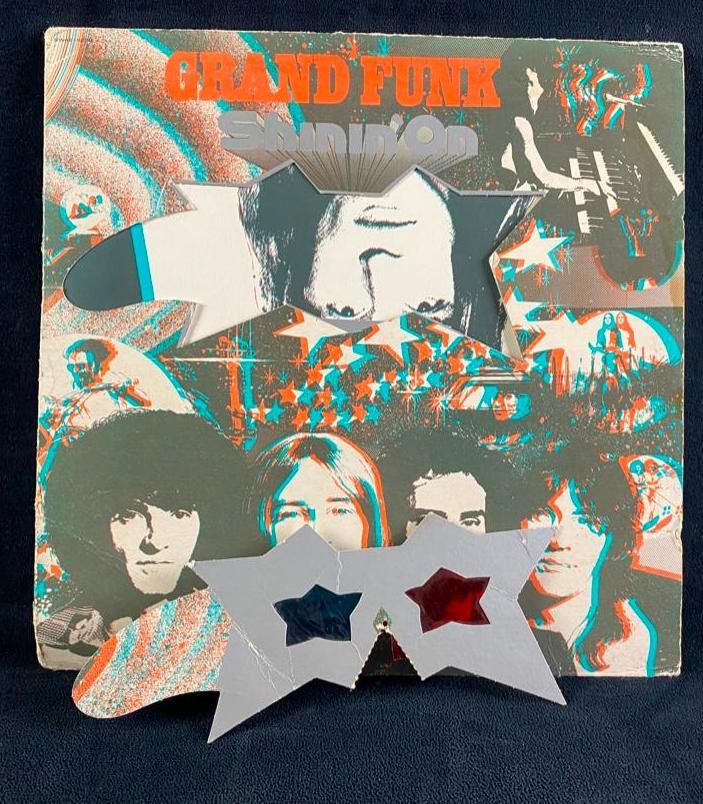 Grand Funk "Shinin On" Vinyl w/ Glasses & Poster (1 of 5)