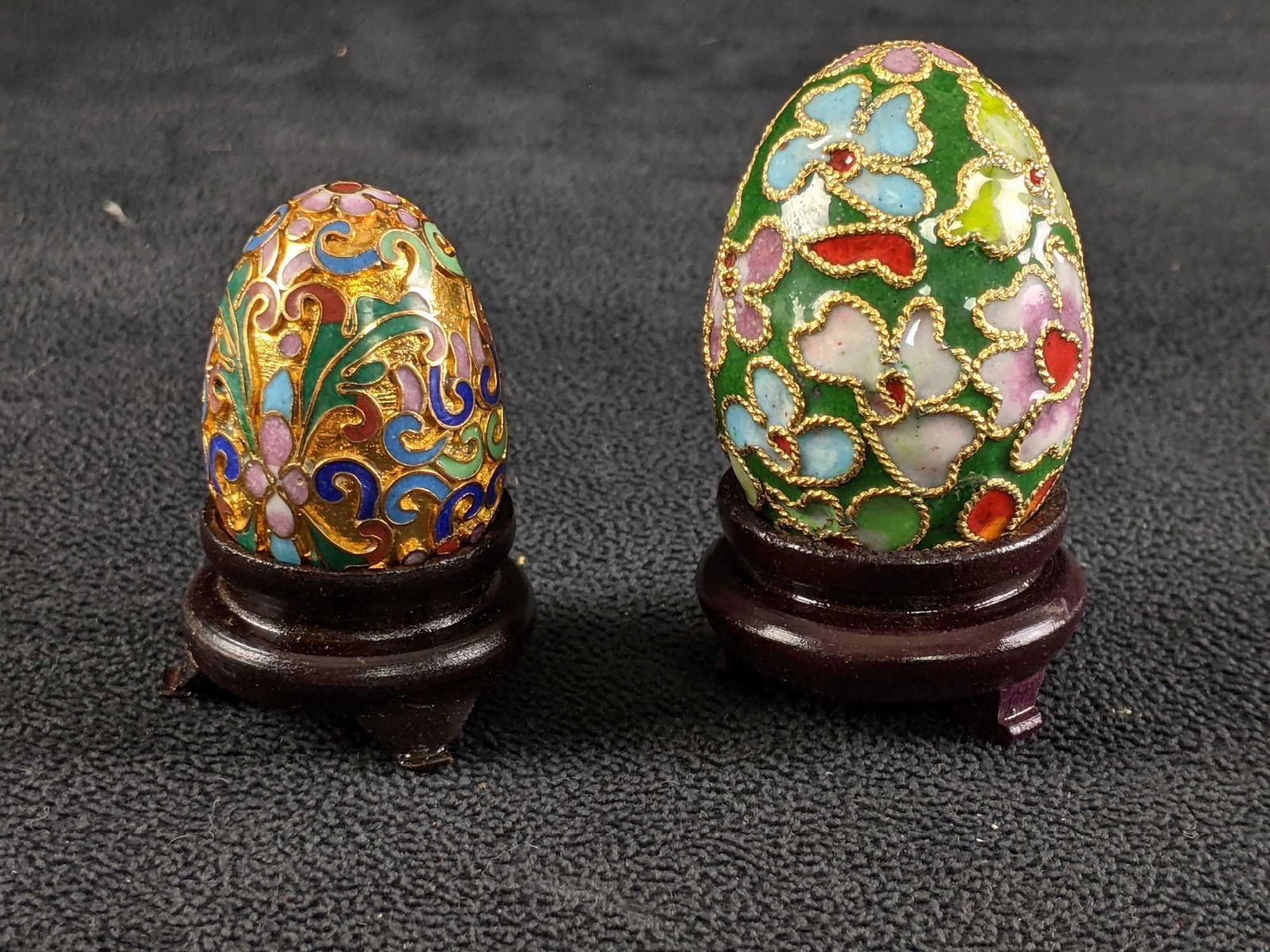 Small Cloisonne Eggs (1 of 8)