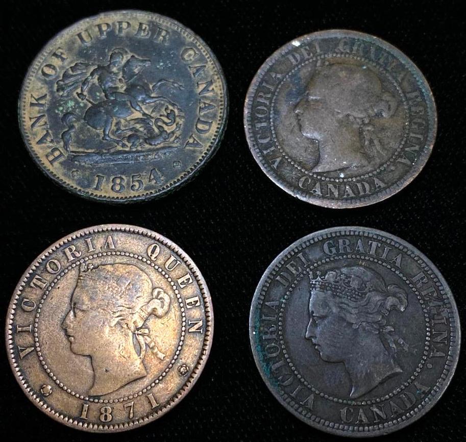 Antique Canadian Coins (1 of 5)