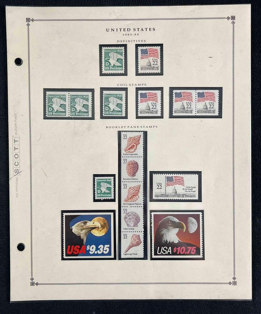 United States 22c Stamps Definitive, Coil, Booklet (1 of 4)