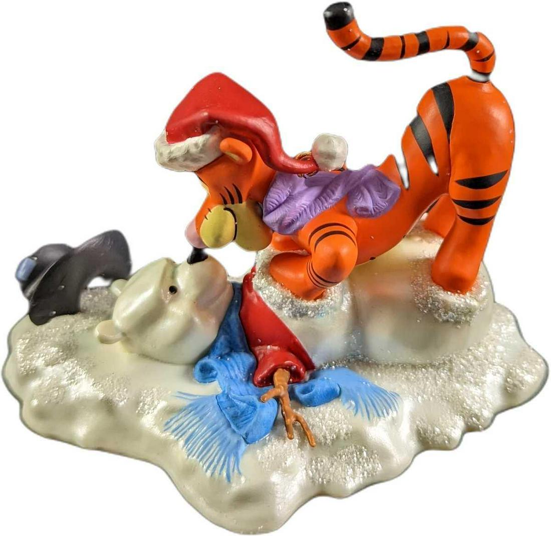 Hallmark Keepsake Ornament Bounce Practice Winnie The Pooh Collection: Hallmark Keepsake Ornament Winnie The Pooh Bounce Practice. This ornament is in excellent used condition. The ornament looks to have never been used. The ornament is still in the original box with pac