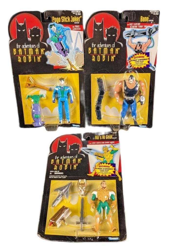 Batman & Robin Kenner Action Figures Bane Joker & Ra Al Ghul (1 of 11)