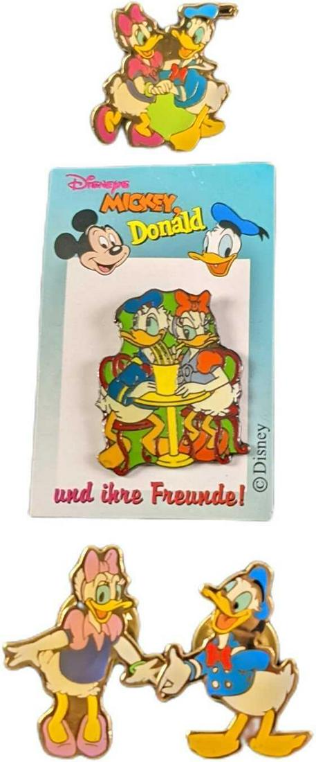 Disney Donald & Daisy Duck Pins Lot Of Four (1 of 6)