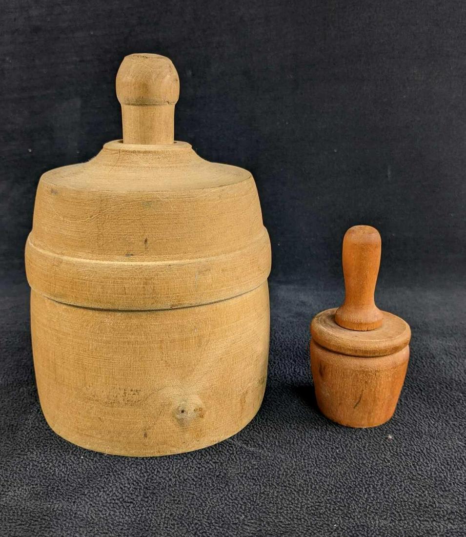 Old Wooden Butter Stamps/ Molds (1 of 6)