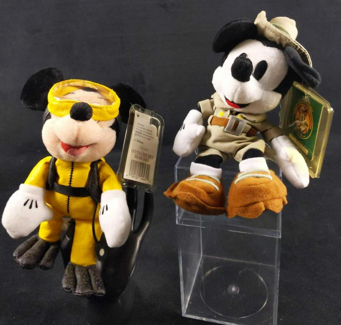 Disney Bean Bag Mickey Mouse Lot Of Two (1 of 7)