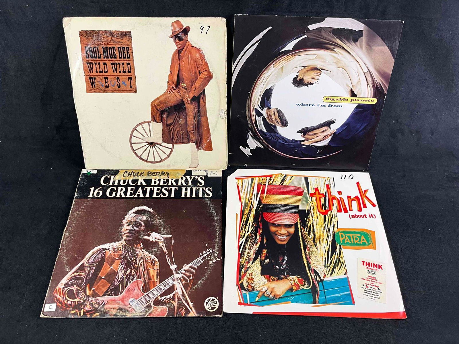 Rap, Hip-Hop, Re-Mix, Rock Vinyl Records Lot of 4 (1 of 5)