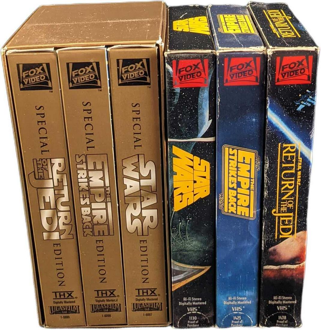 Original And Special Edition Star Wars Trilogy VHS (1 of 6)