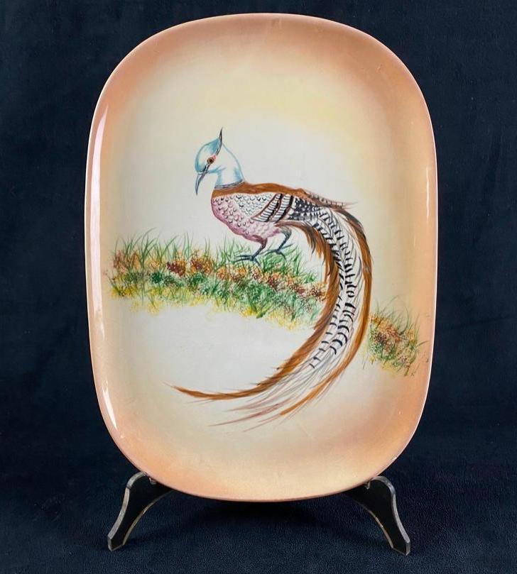 Hand-Painted Pheasant Plate - Vaisey (1 of 5)
