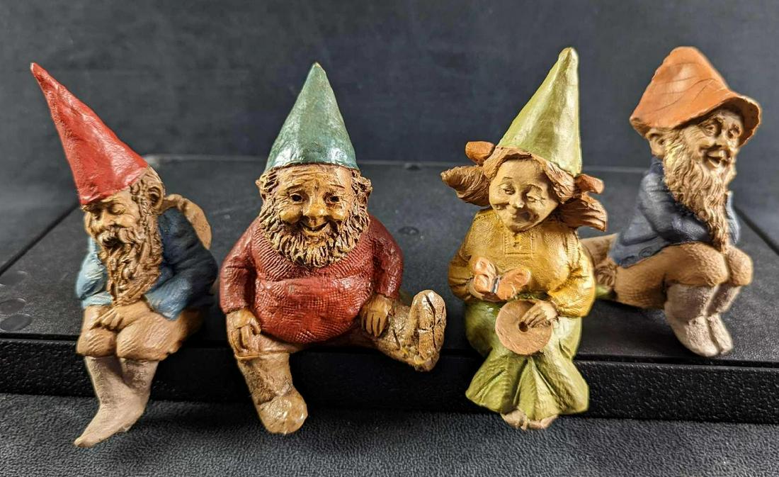 F11 Vintage Tom Clark Bailey Gypsy Jason Corky Gnome Figurines (1 of 6)