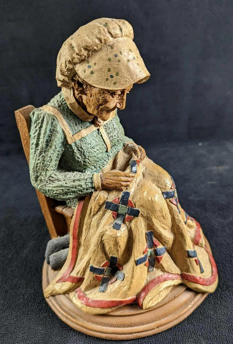 F11 Vintage Tom Clark Mattie Old Woman Gnome Figurine (1 of 6)