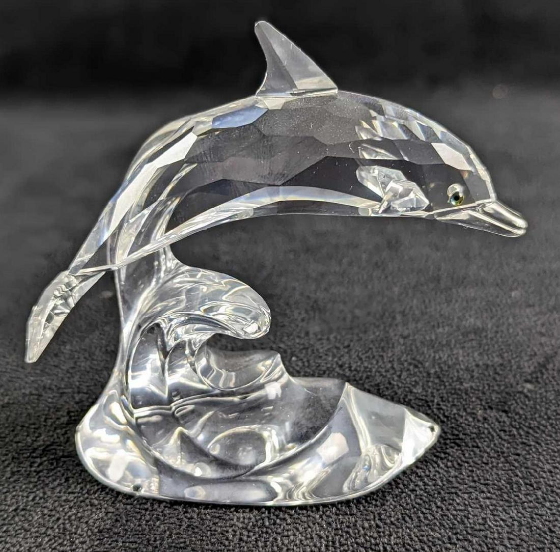 Swarovski Clear Crystal Dolphin Figurine (1 of 9)