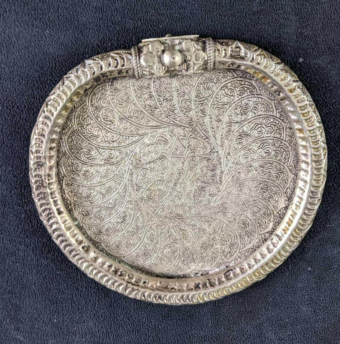 Antique Egyptian/Middle Eastern Hand Etched Plate (1 of 9)