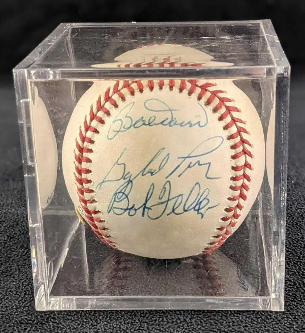 Rawlings Baseball Autographed By Bobby Doerr Gaylord Perry (1 of 5)