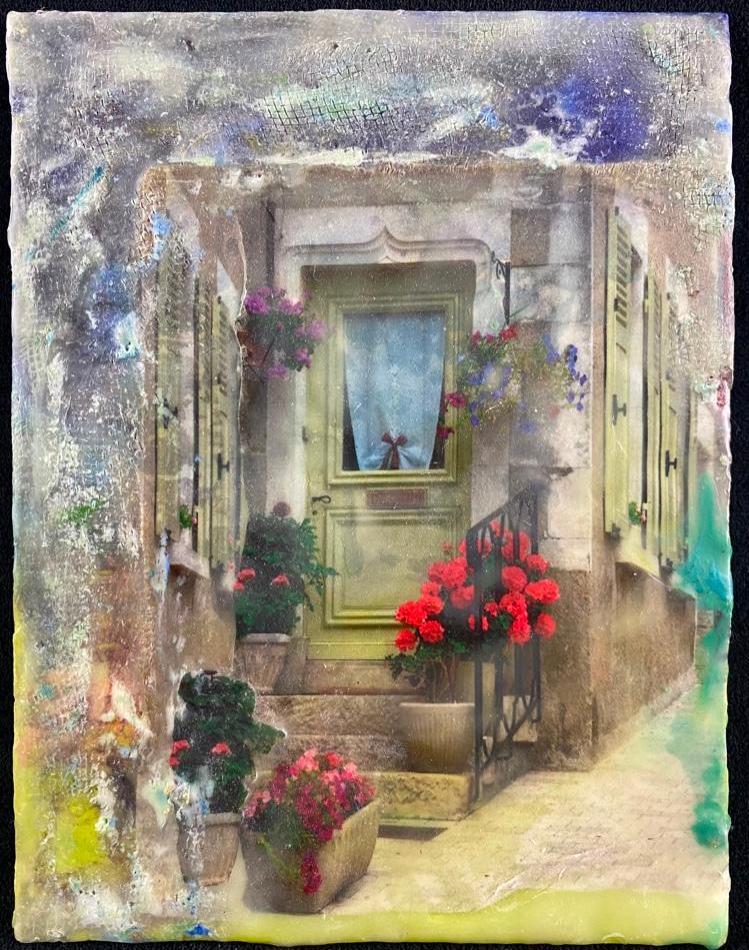 Etta Jean Juge Untitled Encaustic Mixed Media (1 of 6)