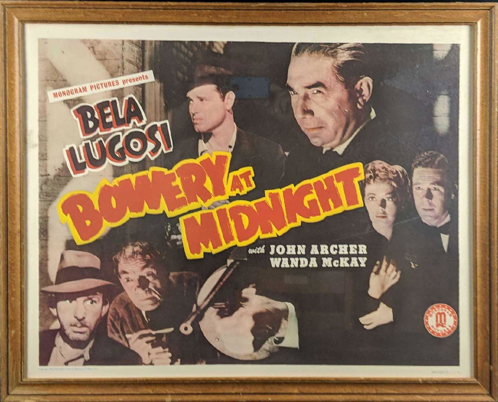 Vintage Bowery At Midnight Poster Bela Lugosi (1 of 6)