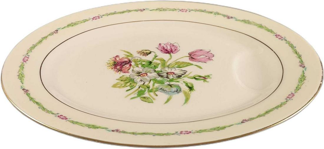 Haviland Garden Flowers Oval Serving Platter W Well (1 of 7)