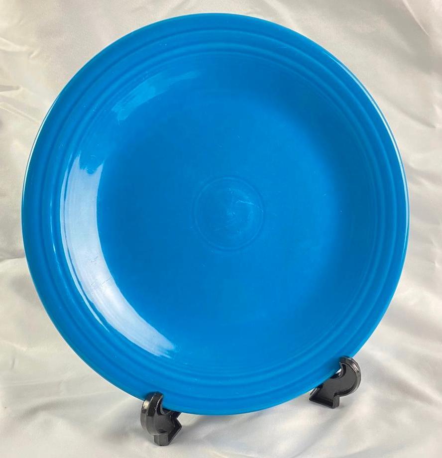 HLC Fiestaware 10.5" Dinner Plate Peacock (1 of 3)