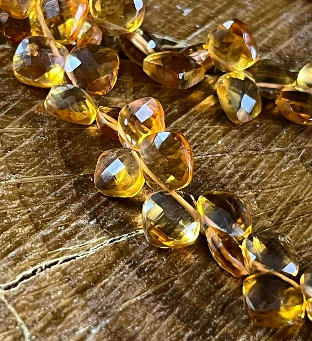 Citrine Faceted Cut High Quality Beads Jewelers Findings (1 of 6)
