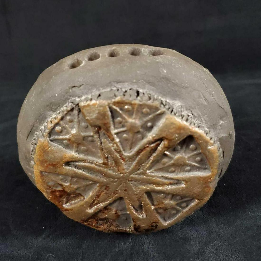 Vintage Hand Made Clay Incense Stick Holder (1 of 7)