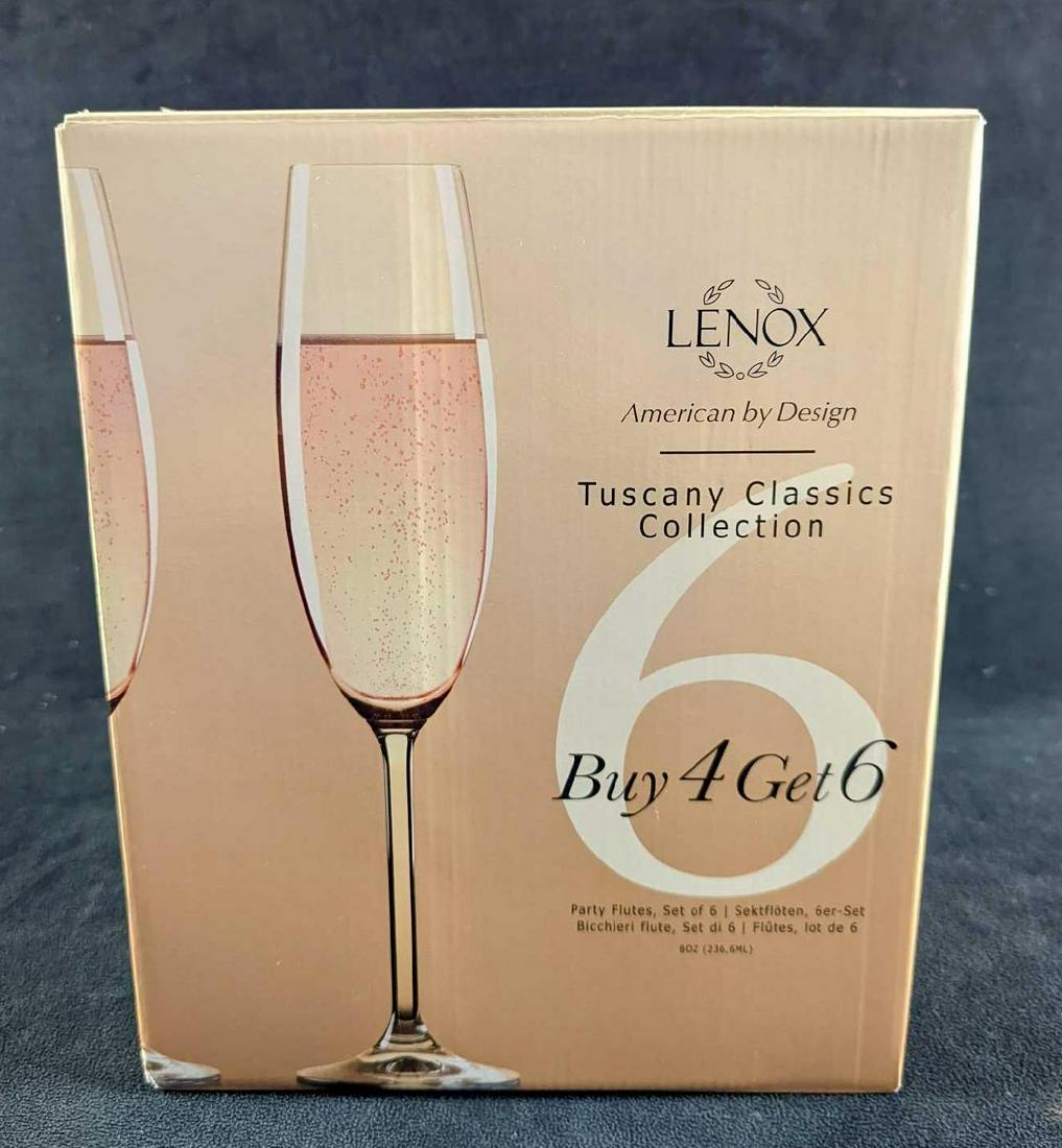 Lenox Devotion Placcato Argento Coppia di Flute, Trasparente