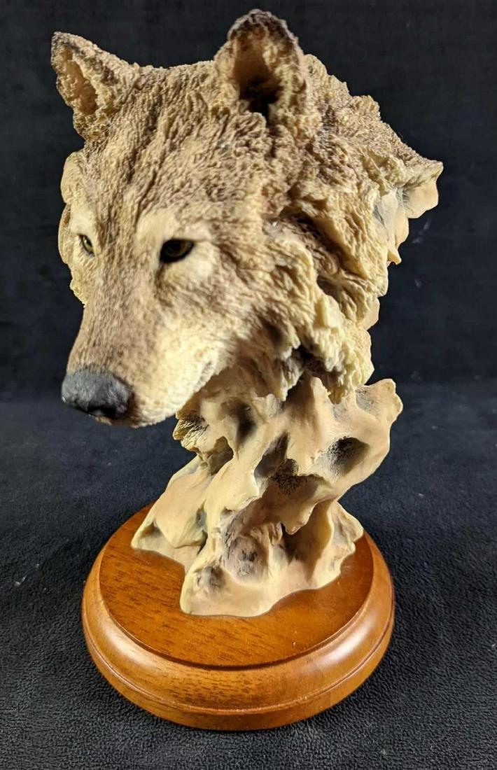 Mill Creek Studios LOBO Wolf Bust Sculpture (1 of 9)