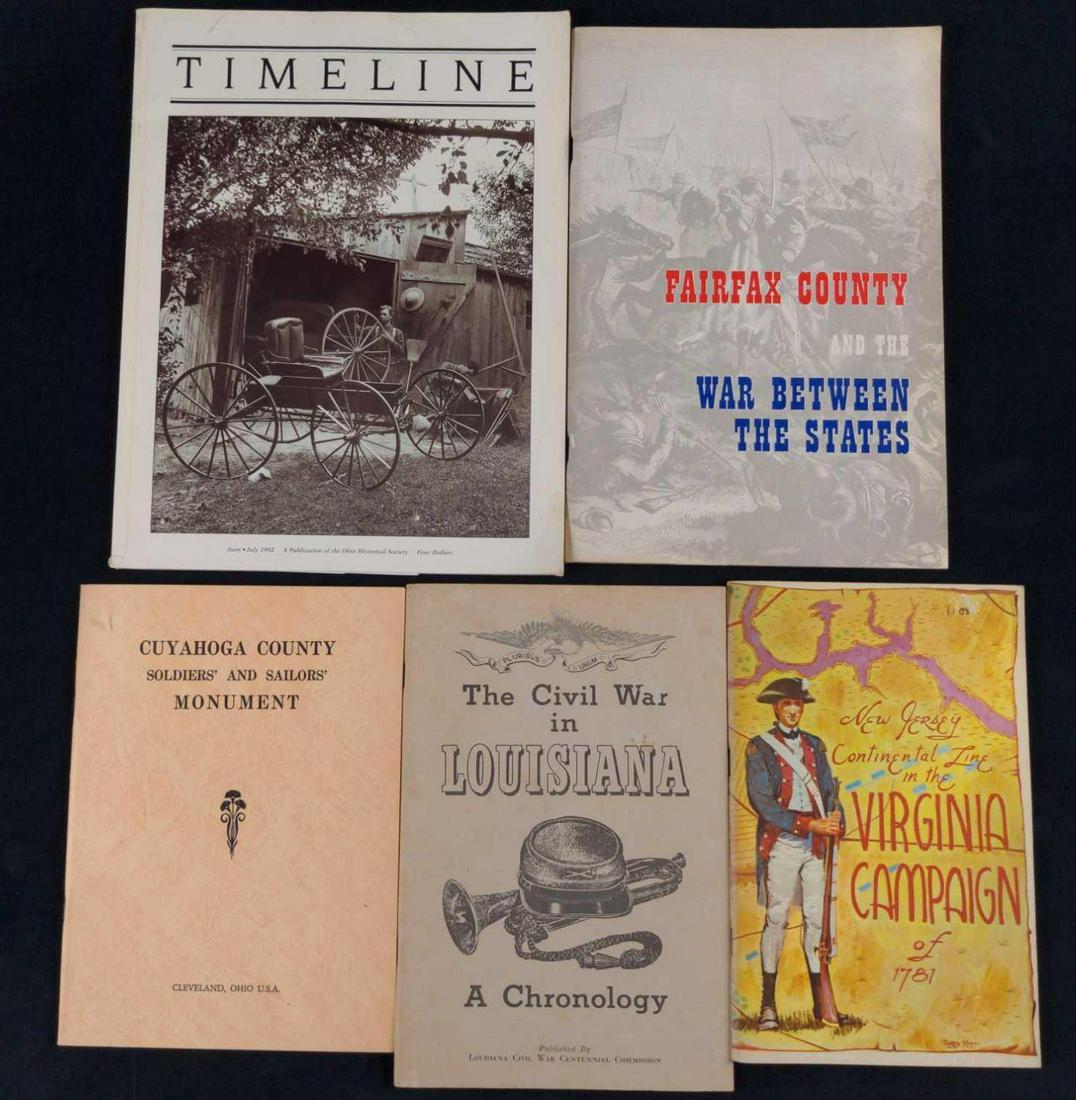 Five Civil War History Booklets And Magazines (1 of 10)