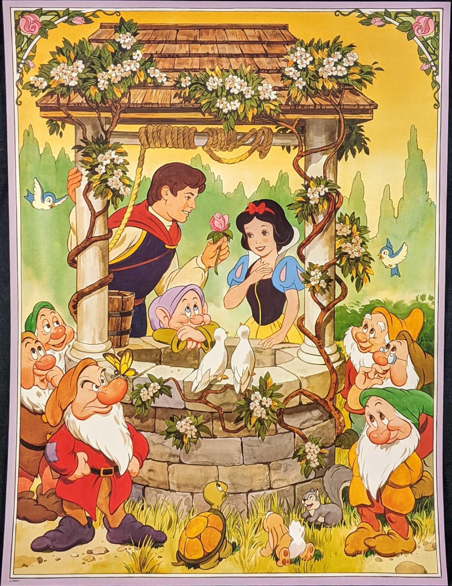 Disneys Snow White Seven Dwarfs Movie Poster (1 of 4)