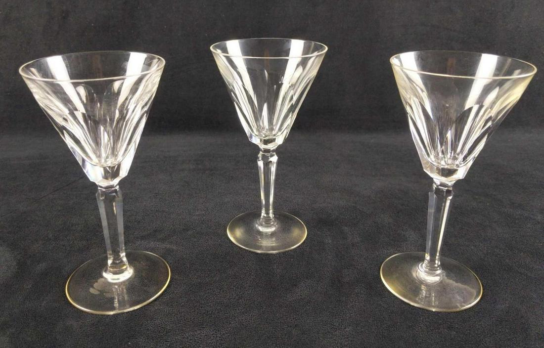 Three Waterford Crystal Water Goblets Sheila Cut F (1 of 6)