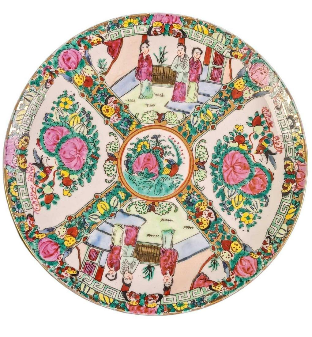 Vintage Hand Painted Norleans Collectible Plate (1 of 7)