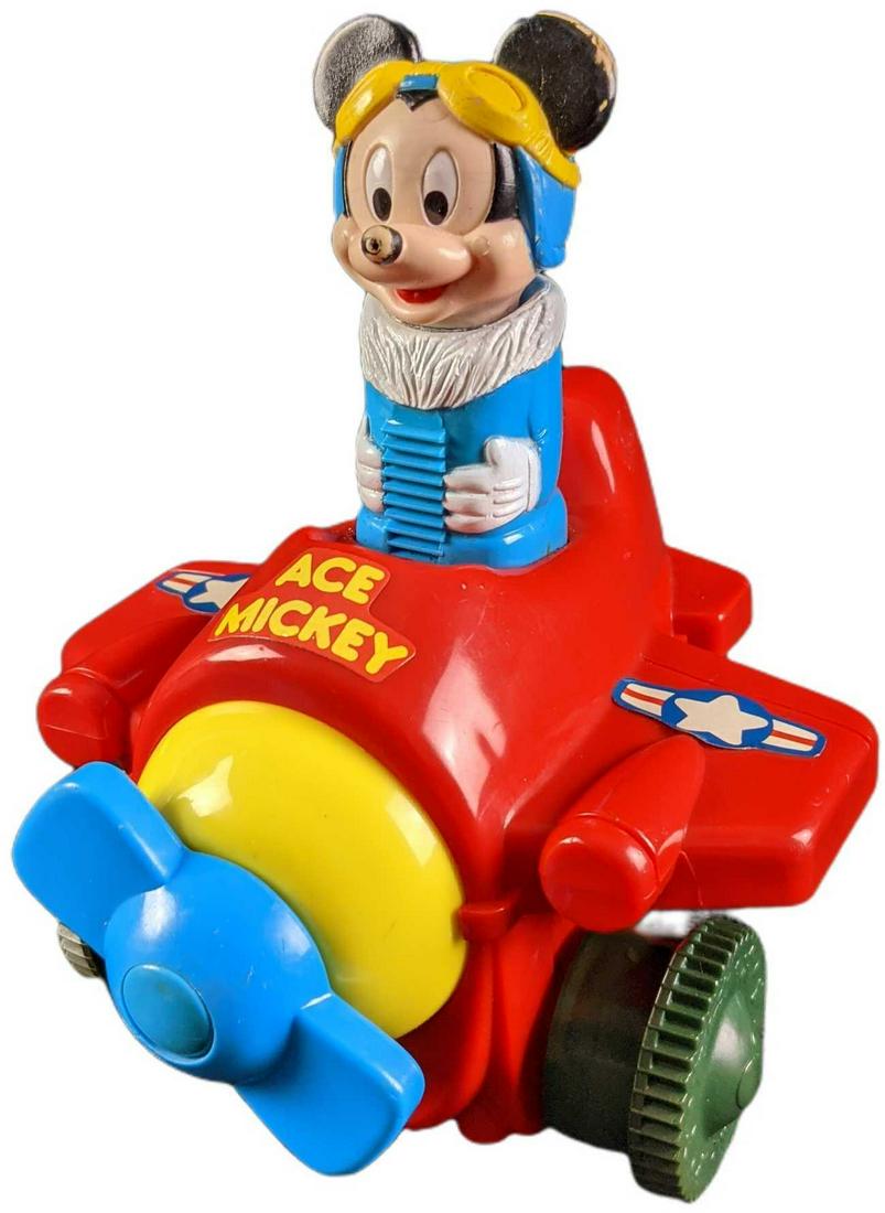 Vintage Disney Mickey Mouse "Ace Mickey" Plane (1 of 6)