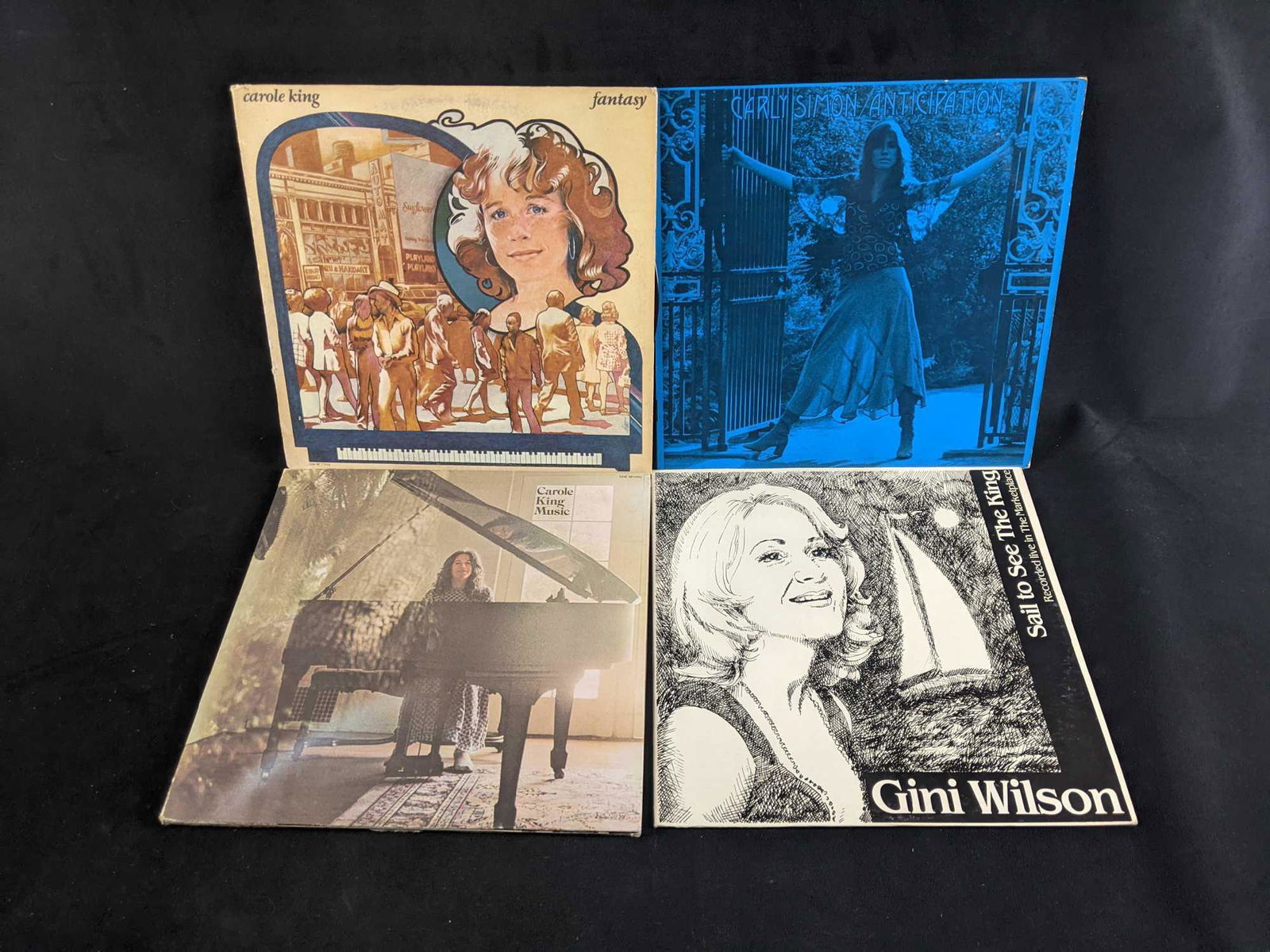 Vintage 1970s Women Artist Vinyl Records (1 of 5)