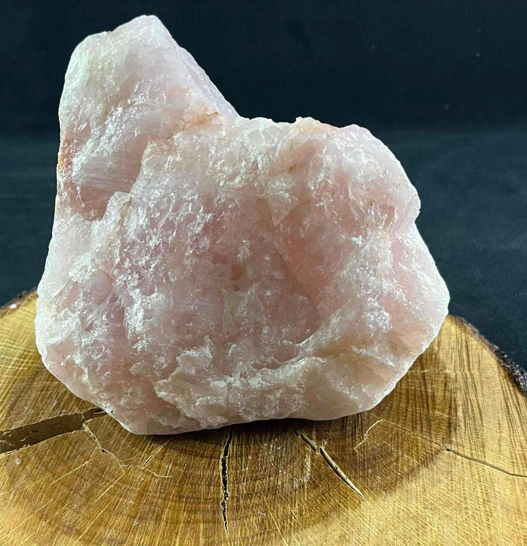 Raw Rose Quartz Chunk Natural Rose Quartz (1 of 6)