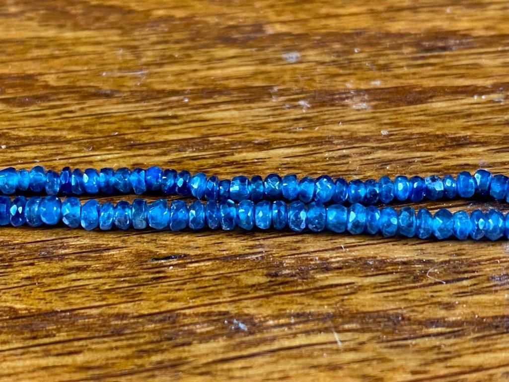 String of Natural Sapphire Beads (1 of 3)