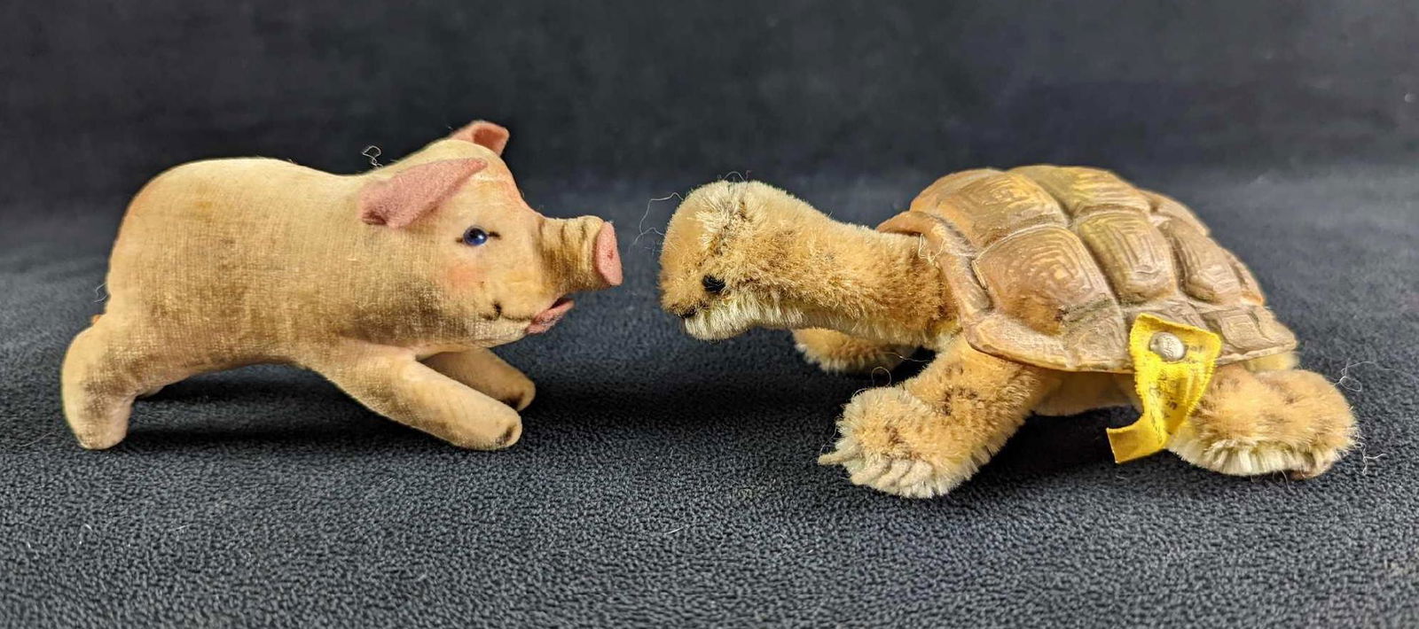 Vintage Steiff German Slo Turtle & Piggy (1 of 9)
