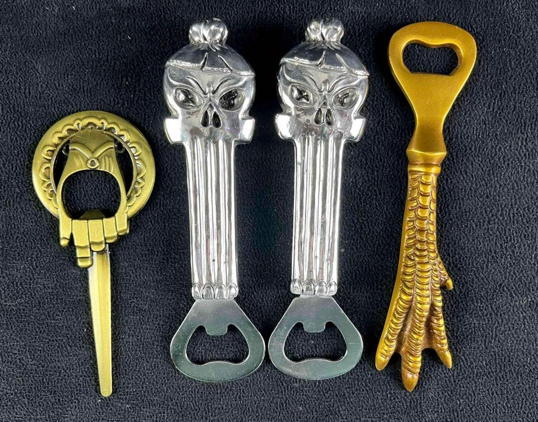 Four Handheld Bottle Openers Unique Bottle Openers (1 of 6)