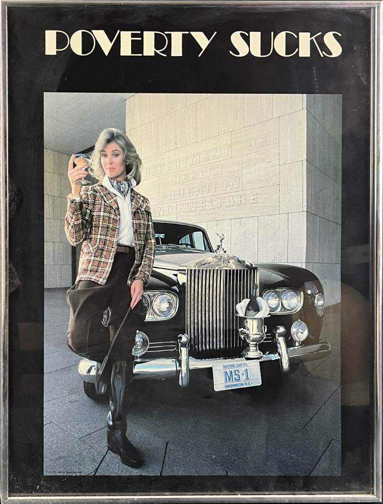 Vintage Framed Funny Poster Sarcastic Humor (1 of 5)