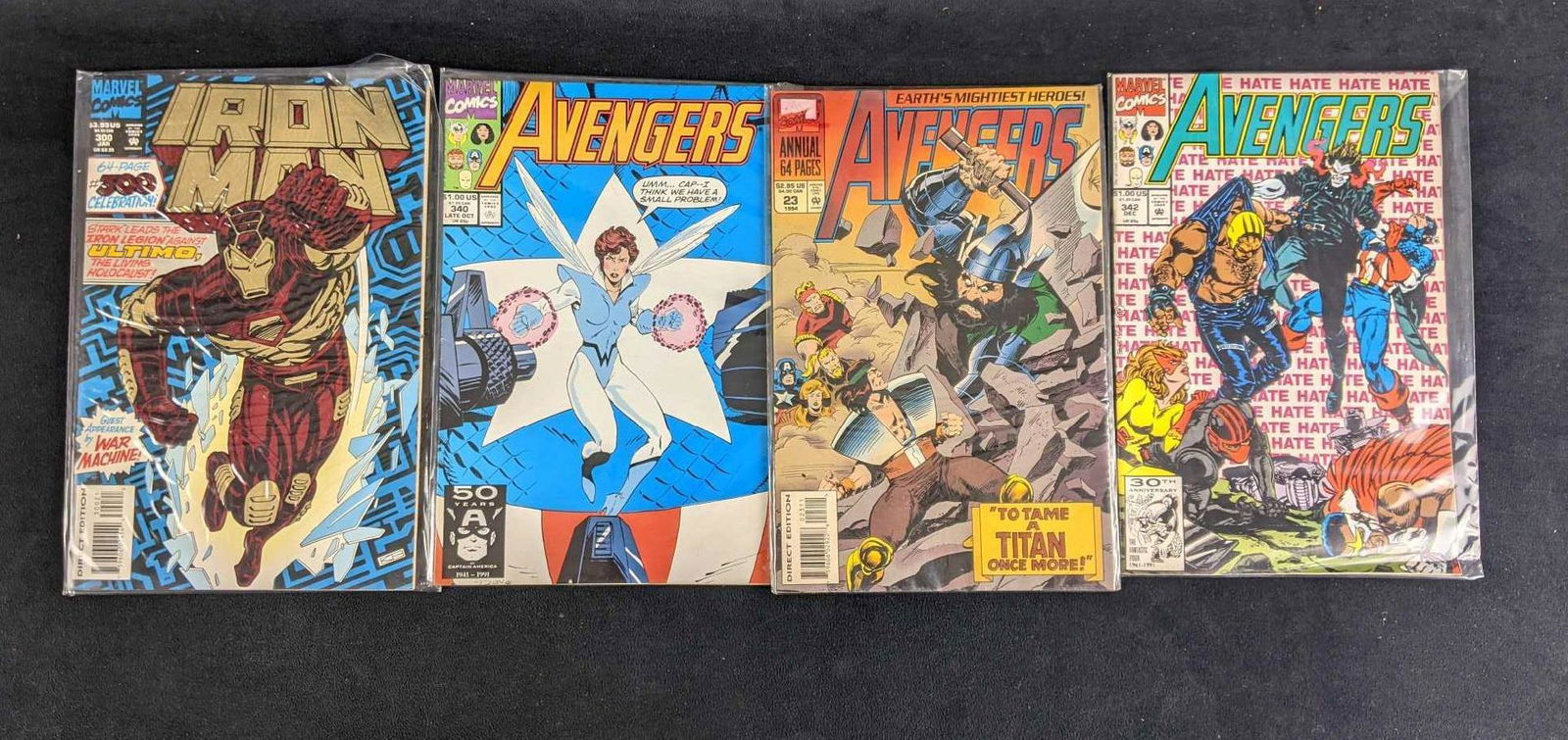 Marvel Avengers and Iron Man Comic Books (1 of 6)