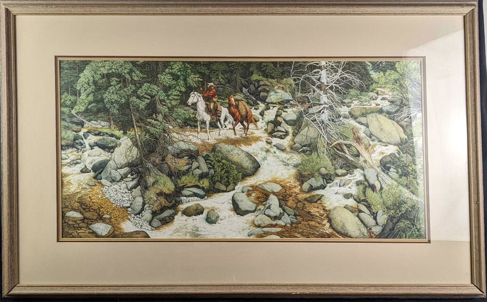 JB Framed Bev Doolittle LF Forest Has Eyes Print (1 of 9)
